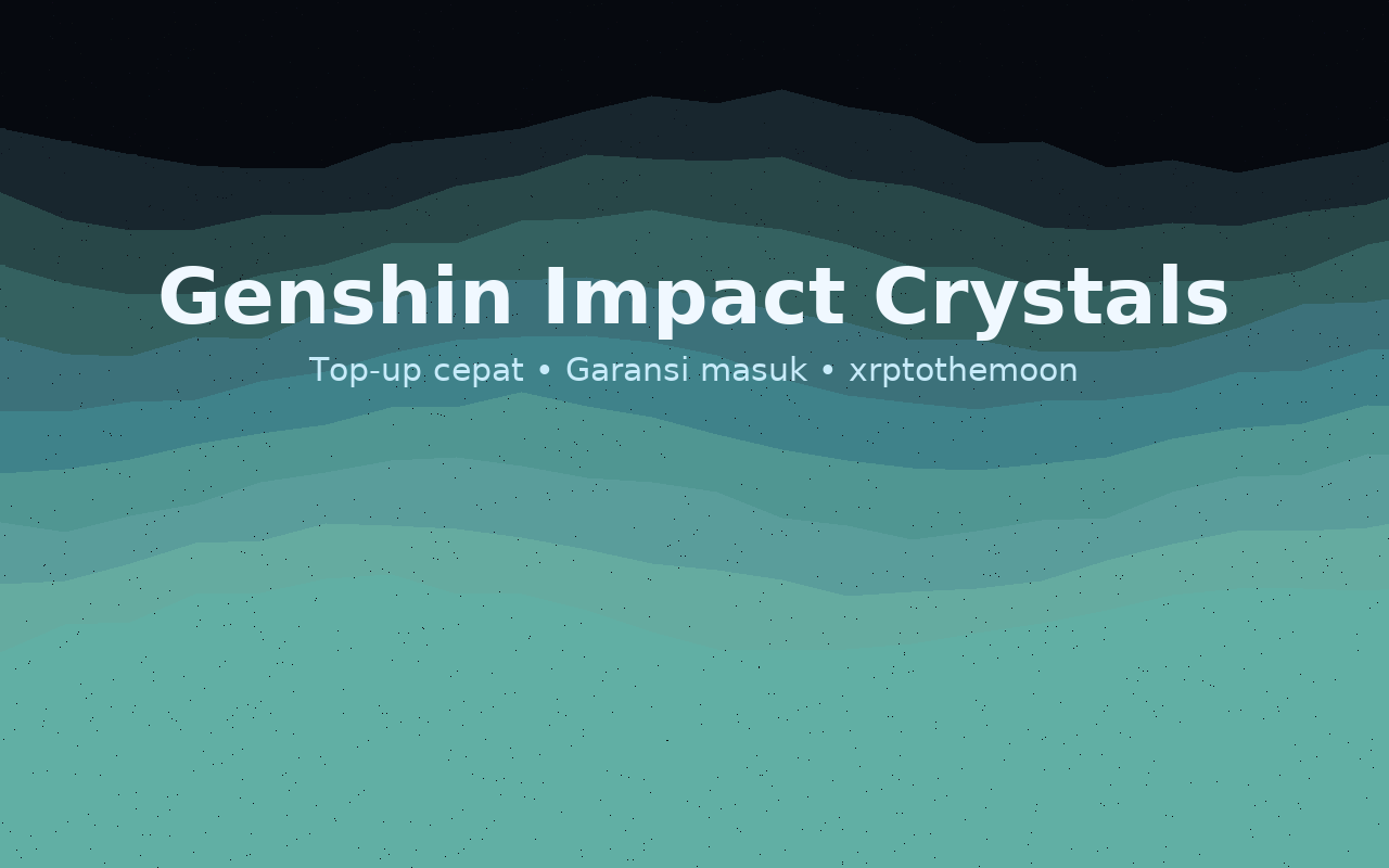 Genshin Impact Crystals